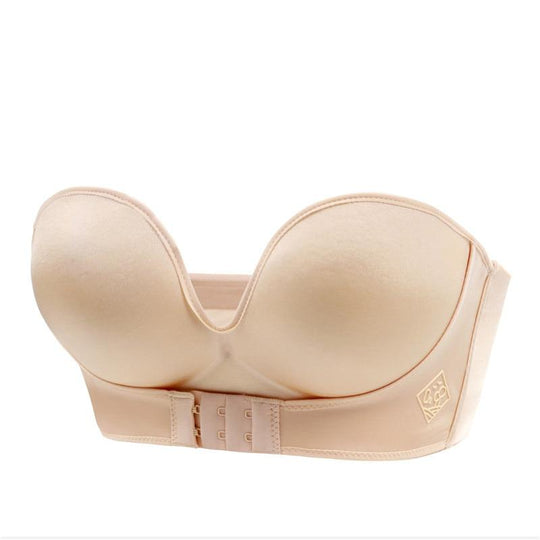 EB | Trägerloser Bh - Damen - Komfort Bh mit Push-Up Effekt und Perfektem Sitz