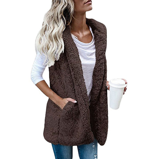 EB | ärmellos Hoodie mit Kapuze