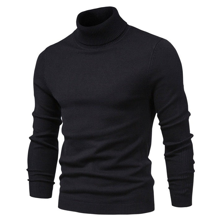 EB | Rollkragenpullover Wollmischung Stilvoll, Bequem