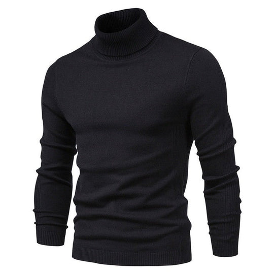 EB | Rollkragenpullover Wollmischung Stilvoll, Bequem