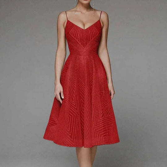 EB | Elegantes Midi Kleid Für Anlässe Tagsüber Und Abends