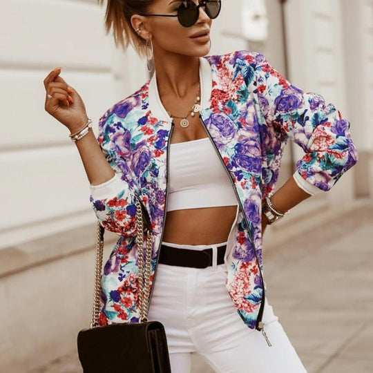 EB | Leichte Blumenjacke
