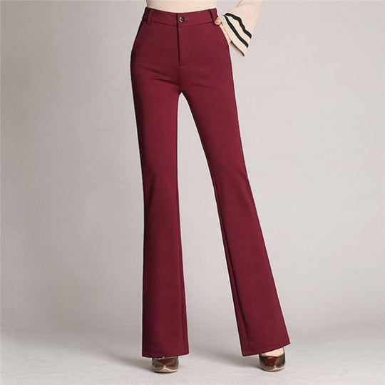 EB | Taillierte Flared Slim-Fit Hose