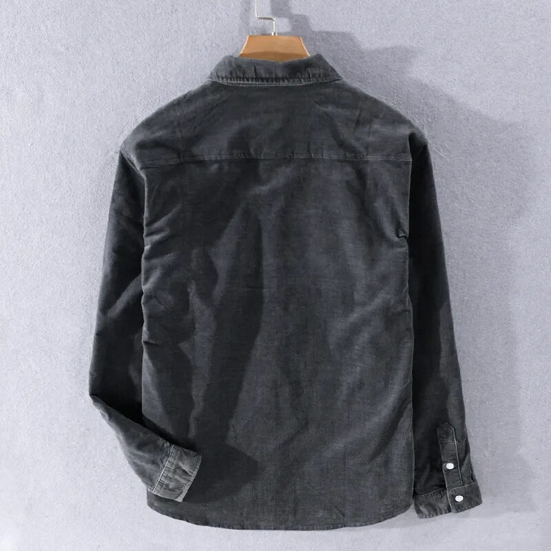 EB | Langarm Overshirt Aus Weichem Denim