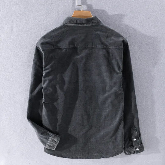 EB | Langarm Overshirt Aus Weichem Denim