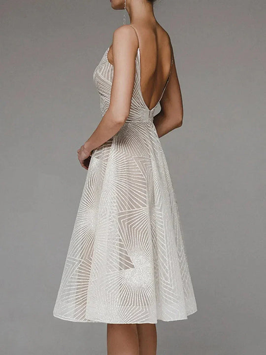 EB | Elegantes Midi Kleid Für Anlässe Tagsüber Und Abends