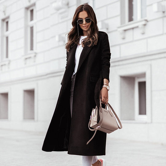 EB | Lange Wolljacke für Frauen