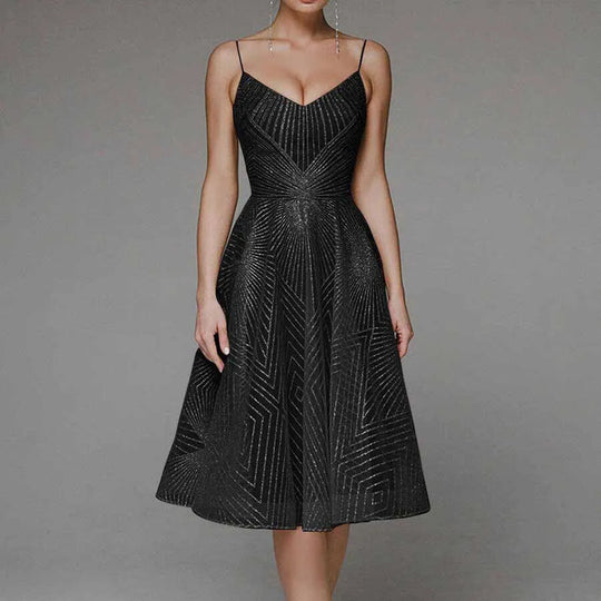 EB | Elegantes Kleid Mit Offenem Rücken