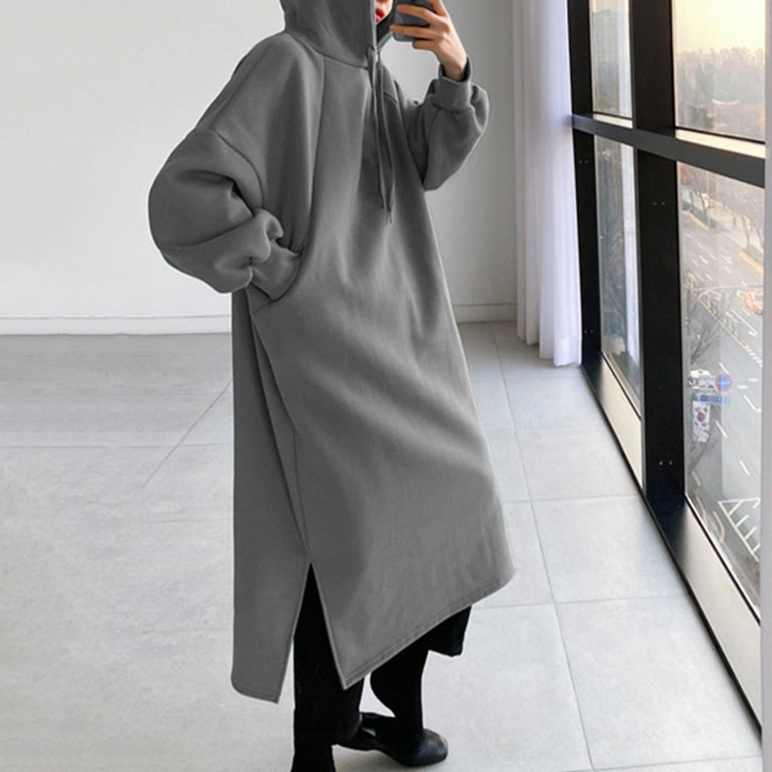 EB | Slim Fit Langarmpullover mit Kapuze