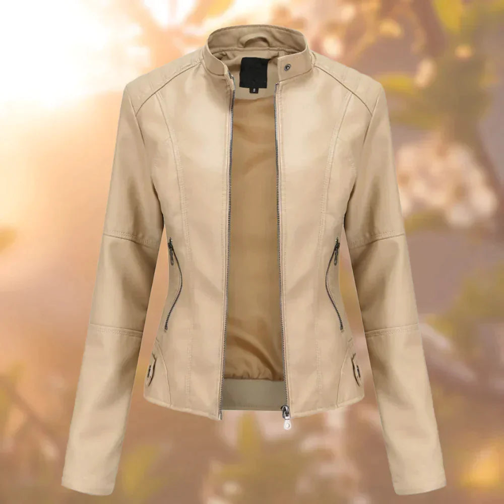 EB | Schicke Lederjacke für Frauen