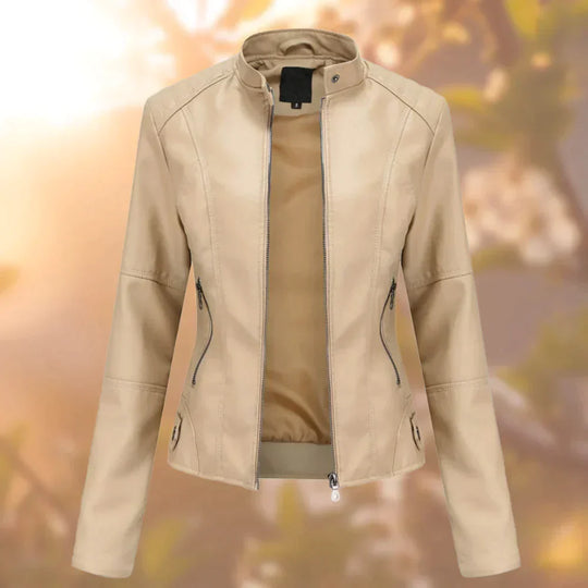 EB | Schicke Lederjacke für Frauen