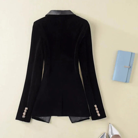 EB | Satin Velvet Blazer