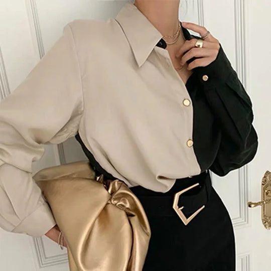 EB | Schick stilvolles Vintage Damenhemd