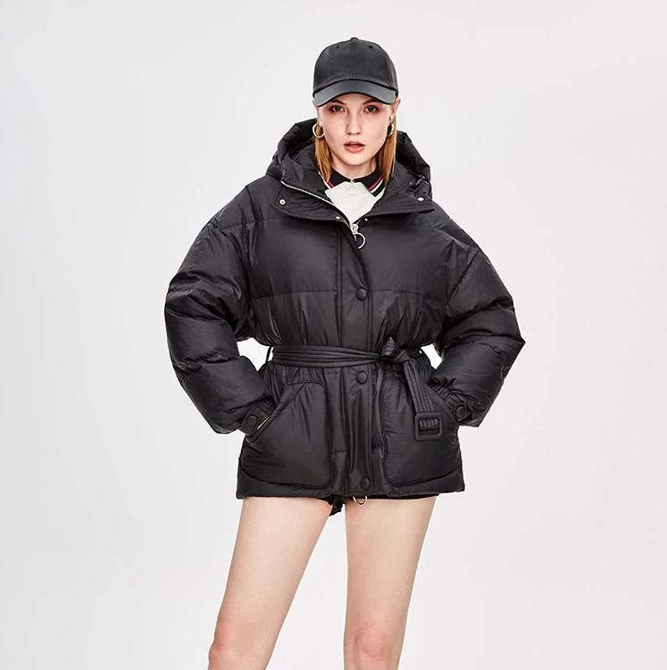EB | Damen-Steppjacke mit Gürtel "Street Chic"