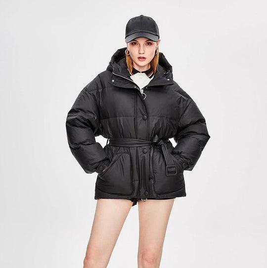 EB | Damen-Steppjacke mit Gürtel "Street Chic"