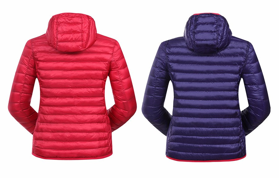 EB | Stylische Wendbare Damen Daunenjacke
