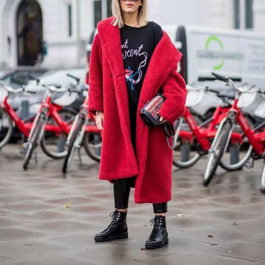EB | Hallo Lovely Kunstpelzmantel