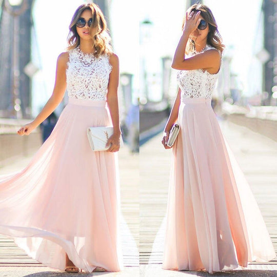 EB | Maxi-Spitzenkleid Im Brautstil Acorina