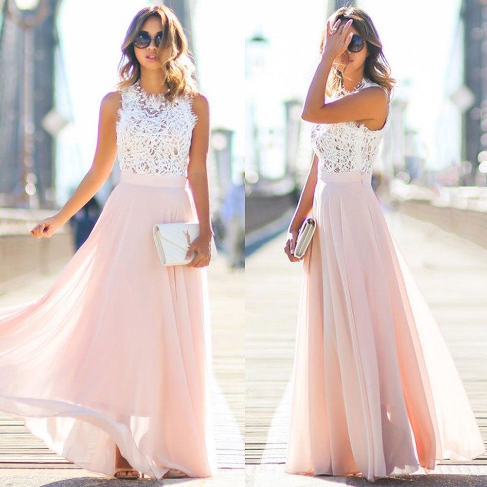 Elegantes Damen Sommerkleid aus Spitze für Sommer | EB