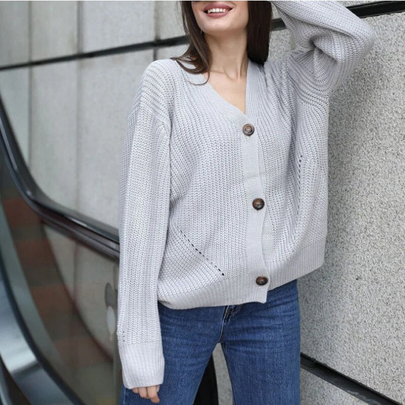 EB | Strickjacke Warm & Komfortabel