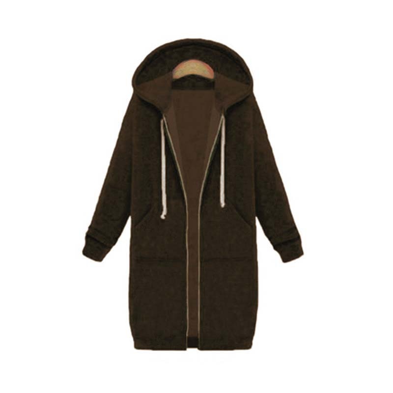 EB | Schicke lange Sweatshirtjacke