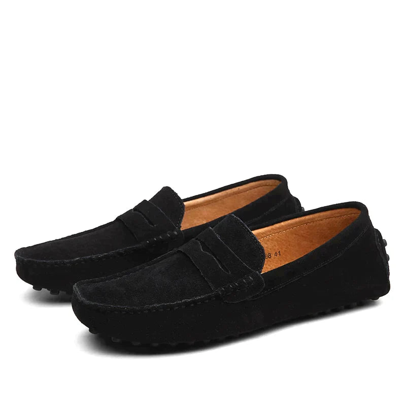 EB | Italienischer Stil Wildleder Slipper