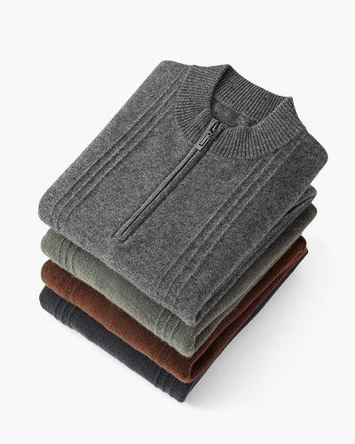 EB | Reißverschluss Pullover Aus Wolle