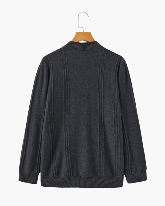 EB | Reißverschluss Pullover Aus Wolle