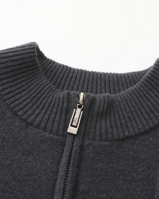 EB | Reißverschluss Pullover Aus Wolle