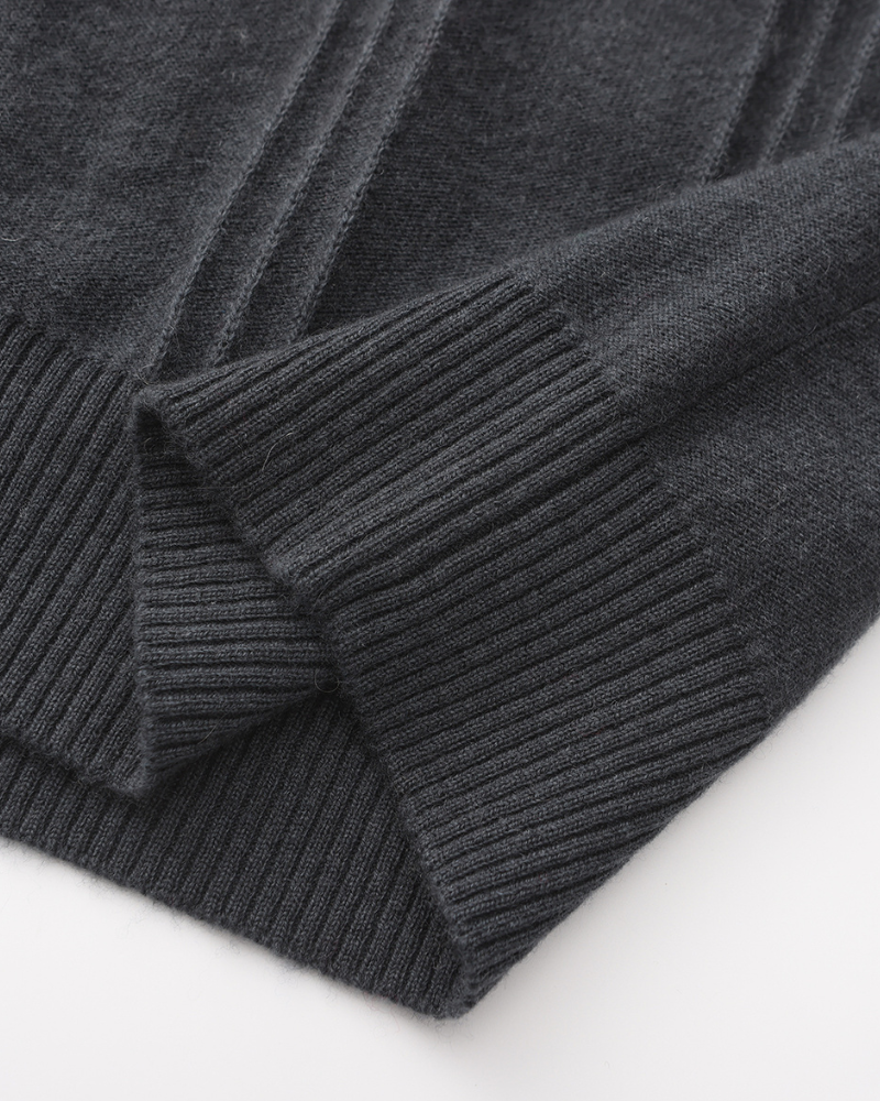 EB | Reißverschluss Pullover Aus Wolle
