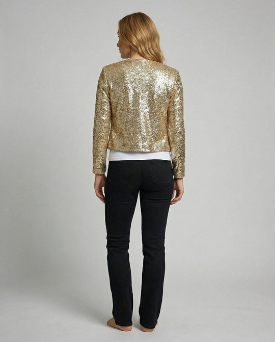 Elegante Glitzerjacke Damen Abend | EB