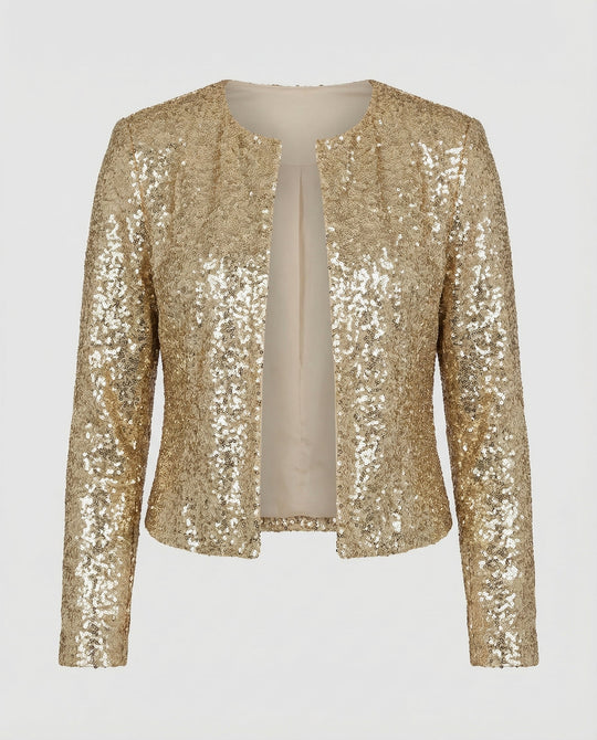Elegante Glitzerjacke Damen Abend | EB