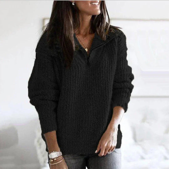 EB | Reißverschluss-Pullover für Damen