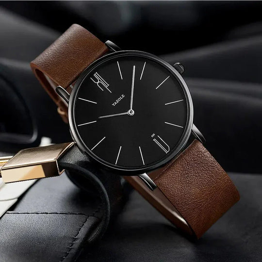 EB - Herrenarmbanduhr im Antikstil, klassisch und stilvoll