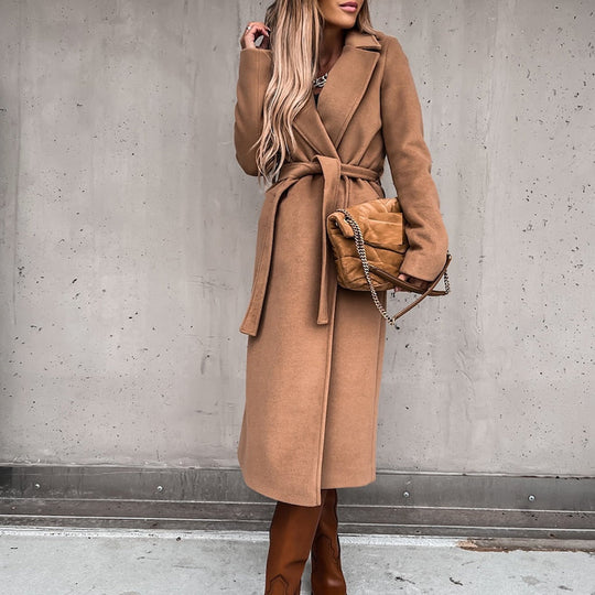 EB | Winterjacke mit Bindegürtel
