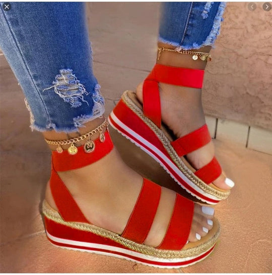 Strap Cross Frauen Sandalen EB