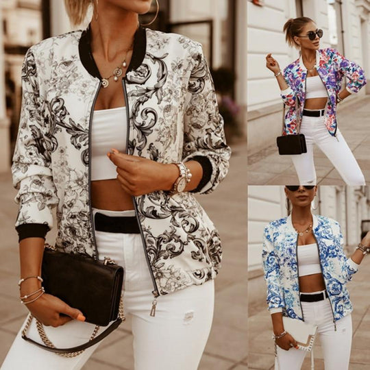 EB | Leichte Blumenjacke