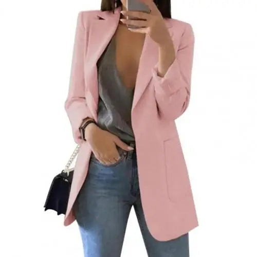 EB | Elegante Jacke mit Taschen für Frauen