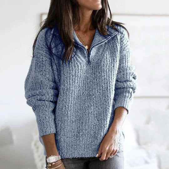 EB | Reißverschluss-Pullover für Damen