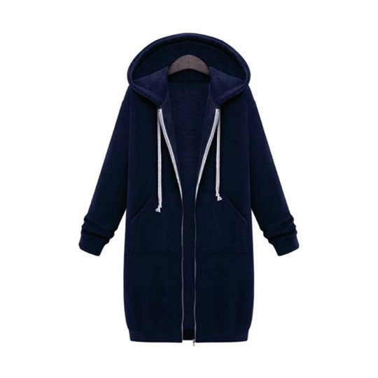 EB | Schicke lange Sweatshirtjacke