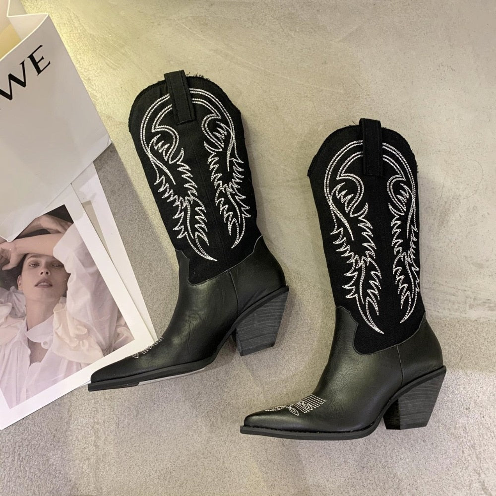 Cassie Cowboy Stiefel | Hohe Qualität mit schönem Design EB