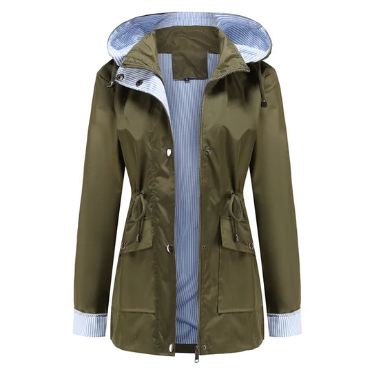 EBMode | Vielseitige Windbreaker-Jacke Mit Kapuze