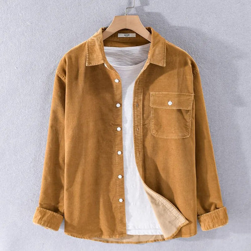 EB | Langarm Overshirt Aus Weichem Denim