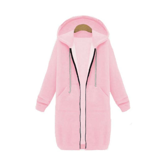 EB | Chic Lange Sweatshirt-Jacke
