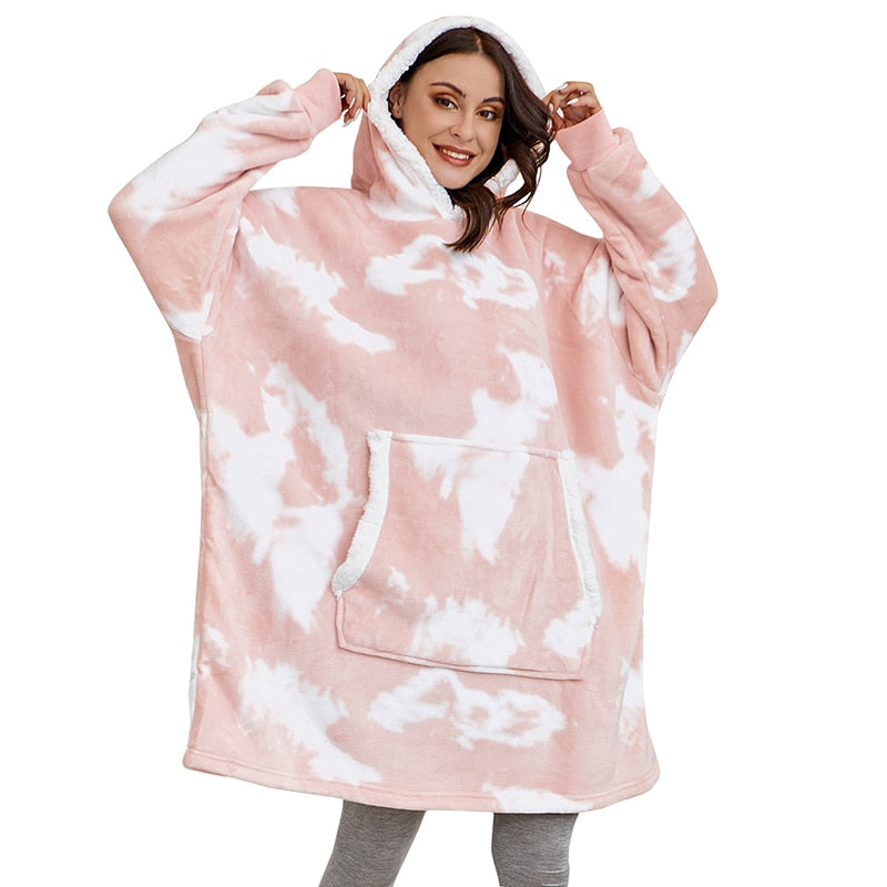 EB | Übergröße Damen Kapuzenpullover mit Kapuze