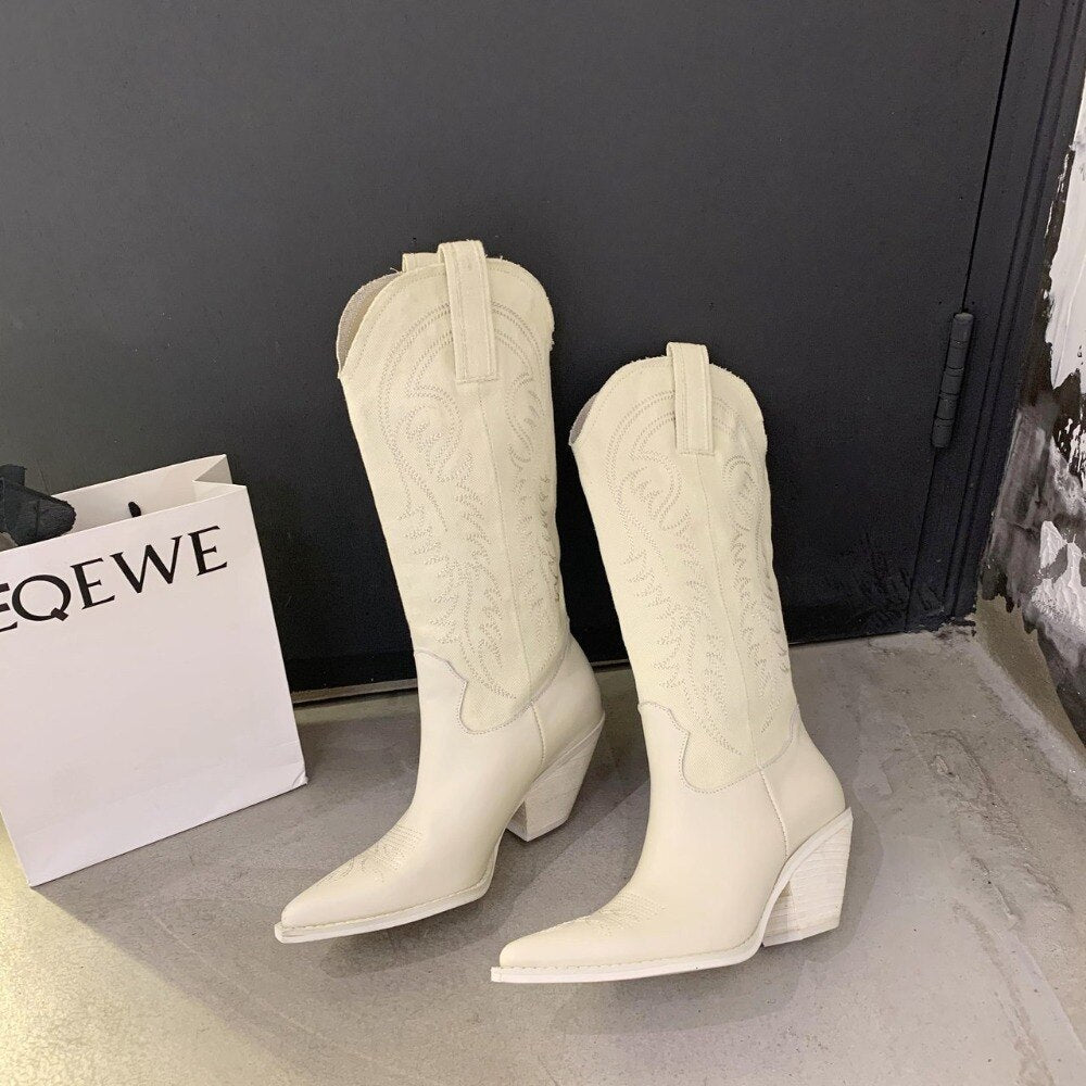 Cassie Cowboy Stiefel | Hohe Qualität mit schönem Design EB