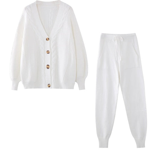 EB | Bequemes 2-Teiliges Set für Frauen Weste und Hose