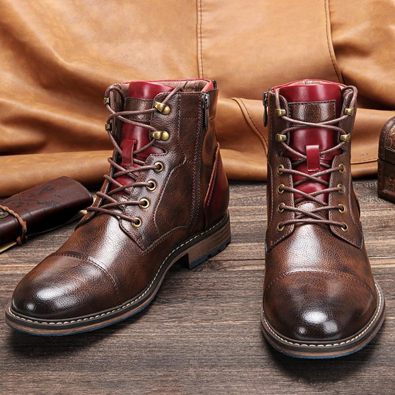 Rutschfeste blonde Stiefel mit seitlichem Reißverschluss EB