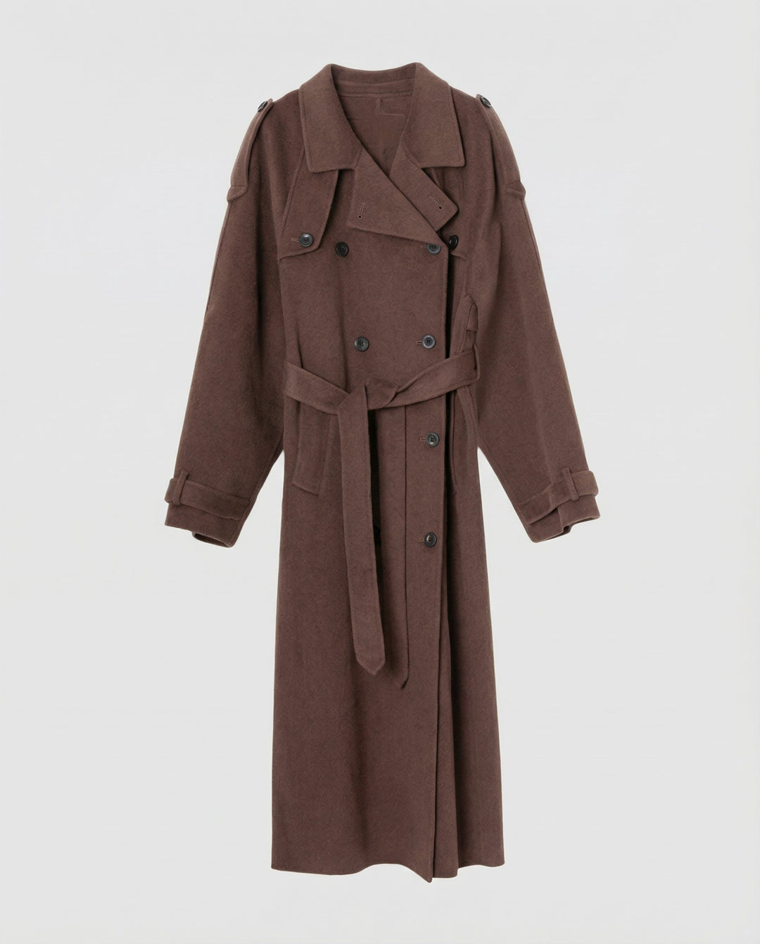 Bequemer Oversized Wollmantel Damen | EB