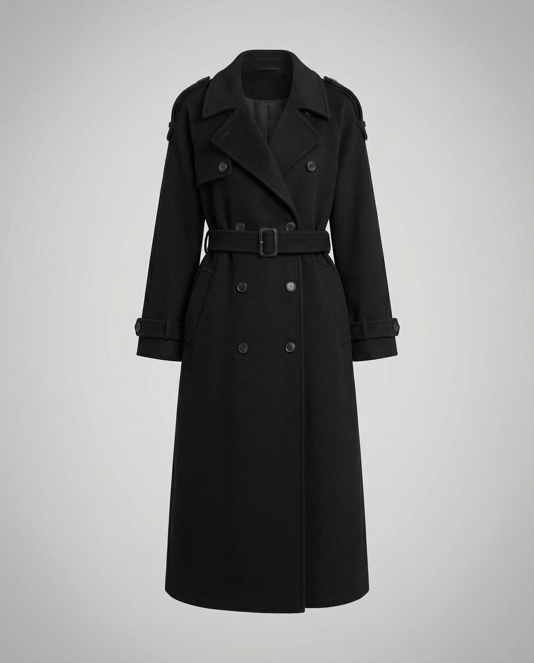 Bequemer Oversized Wollmantel Damen | EB